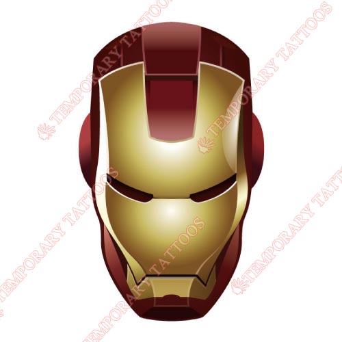 Iron Man Customize Temporary Tattoos Stickers NO.193